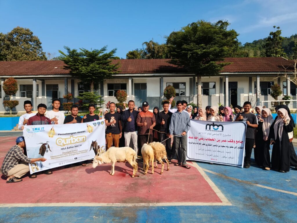 SMK IT Pelita Subana Darma Gelar Kegiatan Qurban Idul Adha 1447 H